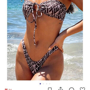 WHITEFOX BIKINI 3 PEICE SET S